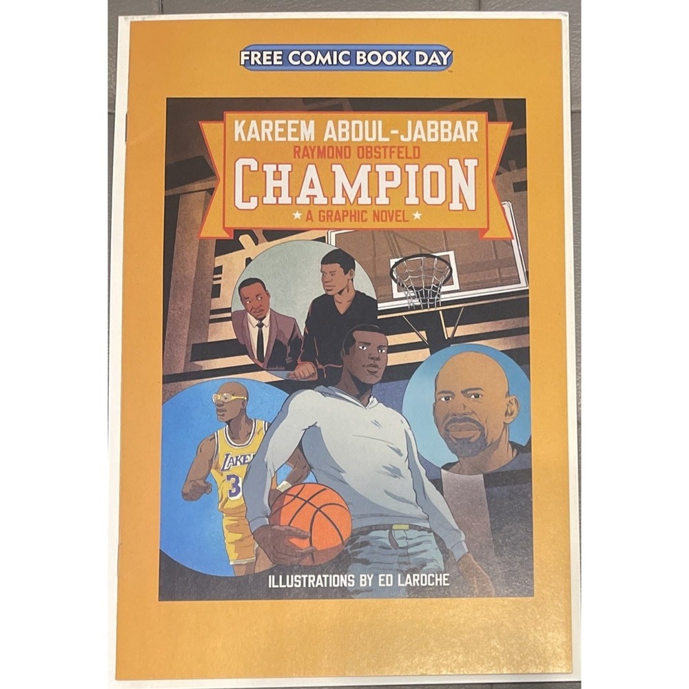 Kareem Abdul-Jabbar Champion Comic Free Comic Book Day Graphic Novel
